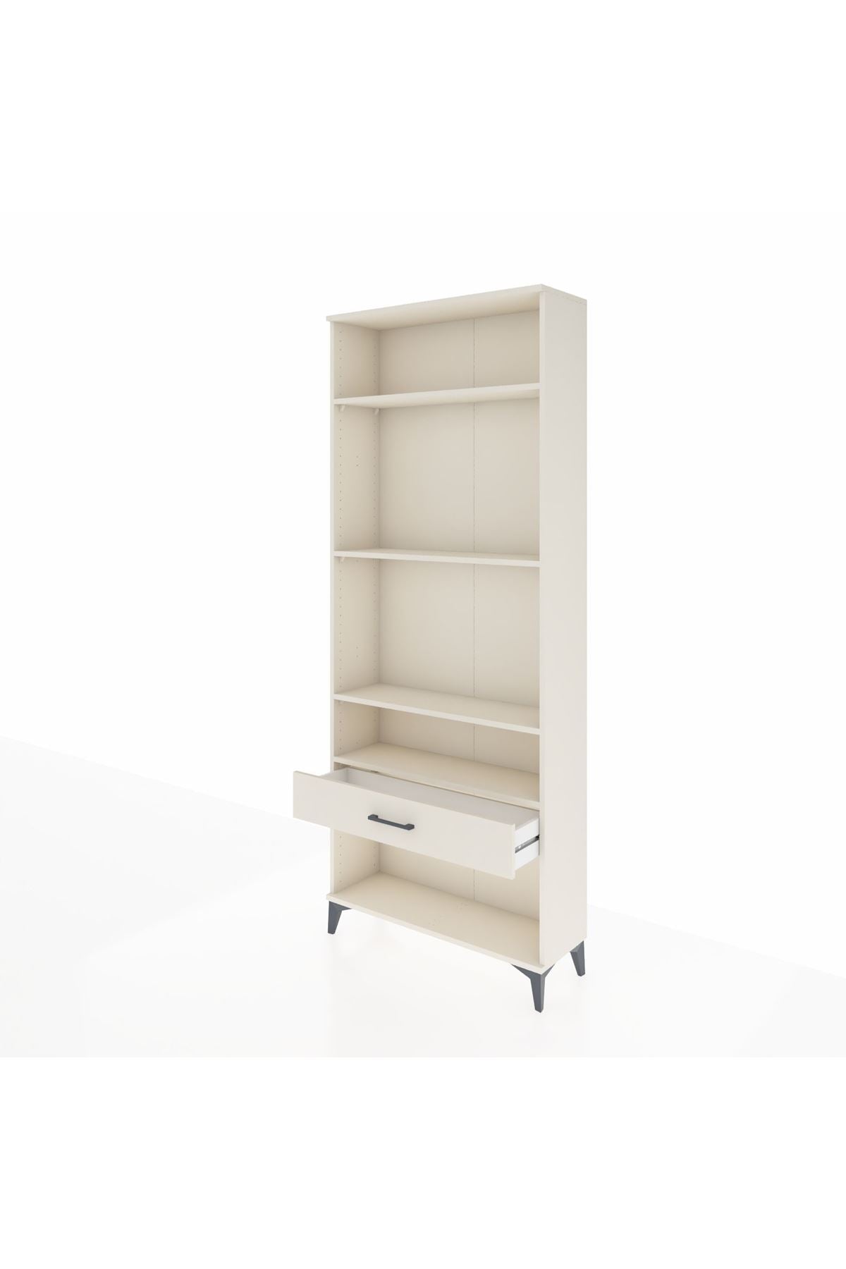 Arges Dolap 4 Raflı Tek Çekmeceli 88x30x221 Aytaşı-Aytaşı