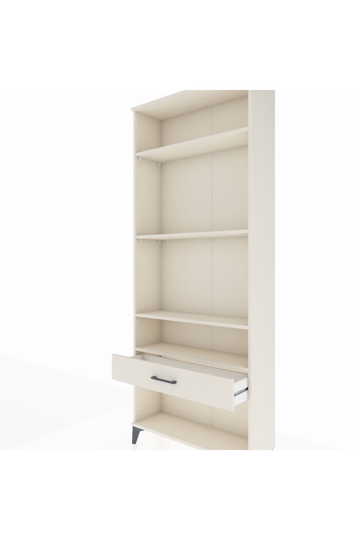 Arges Dolap 4 Raflı Tek Çekmeceli 88x30x221 Aytaşı-Aytaşı