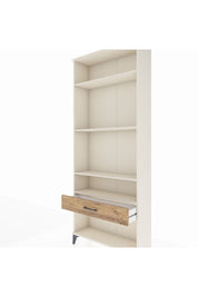 Arges Dolap 4 Raflı Tek Çekmeceli 88x30x221 Aytaşı-Çam