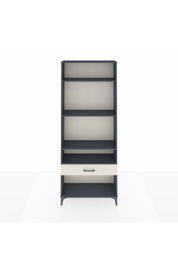 Arges Dolap 4 Raflı Tek Çekmeceli 88x30x221 Antrasit-Aytaşı