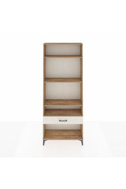 Arges Dolap 4 Raflı Tek Çekmeceli 88x30x221 Çam-Aytaşı