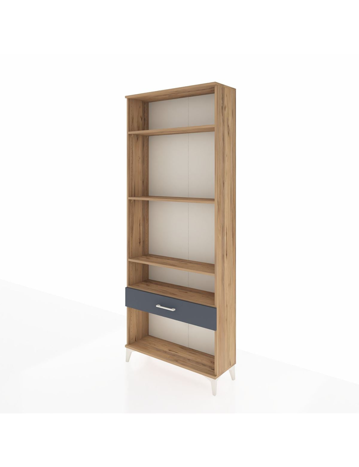 Arges Dolap 4 Raflı Tek Çekmeceli 88x30x221 - S30M036V8A