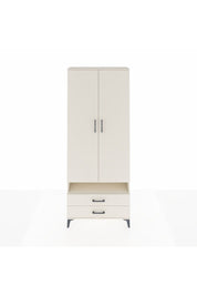 Arges Dolap 3 Raflı 2 Çekmeceli Tek Askılı 88x30x221 Aytaşı-Aytaşı