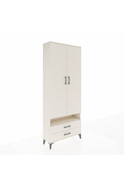 Arges Dolap 5 Raflı 2 Çekmeceli 2 Kapaklı 88x30x221 Aytaşı-Aytaşı