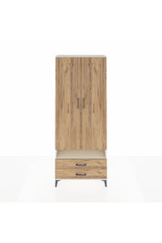 Arges Dolap 5 Raflı 2 Çekmeceli 2 Kapaklı 88x30x221 Aytaşı-Çam