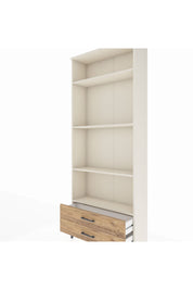 Arges Dolap 4 Raflı 2 Çekmeceli 88x30x221 Aytaşı-Çam