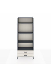 Arges Dolap 4 Raflı 2 Çekmeceli 88x30x221 Antrasit-Aytaşı