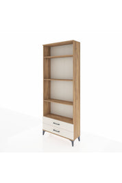 Arges Dolap 4 Raflı 2 Çekmeceli 88x30x221 Çam-Aytaşı