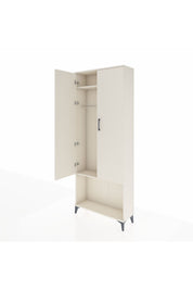 Arges Dolap 2 Raflı 2 Kapaklı Tek Askılı 88x30x221 Aytaşı-Aytaşı