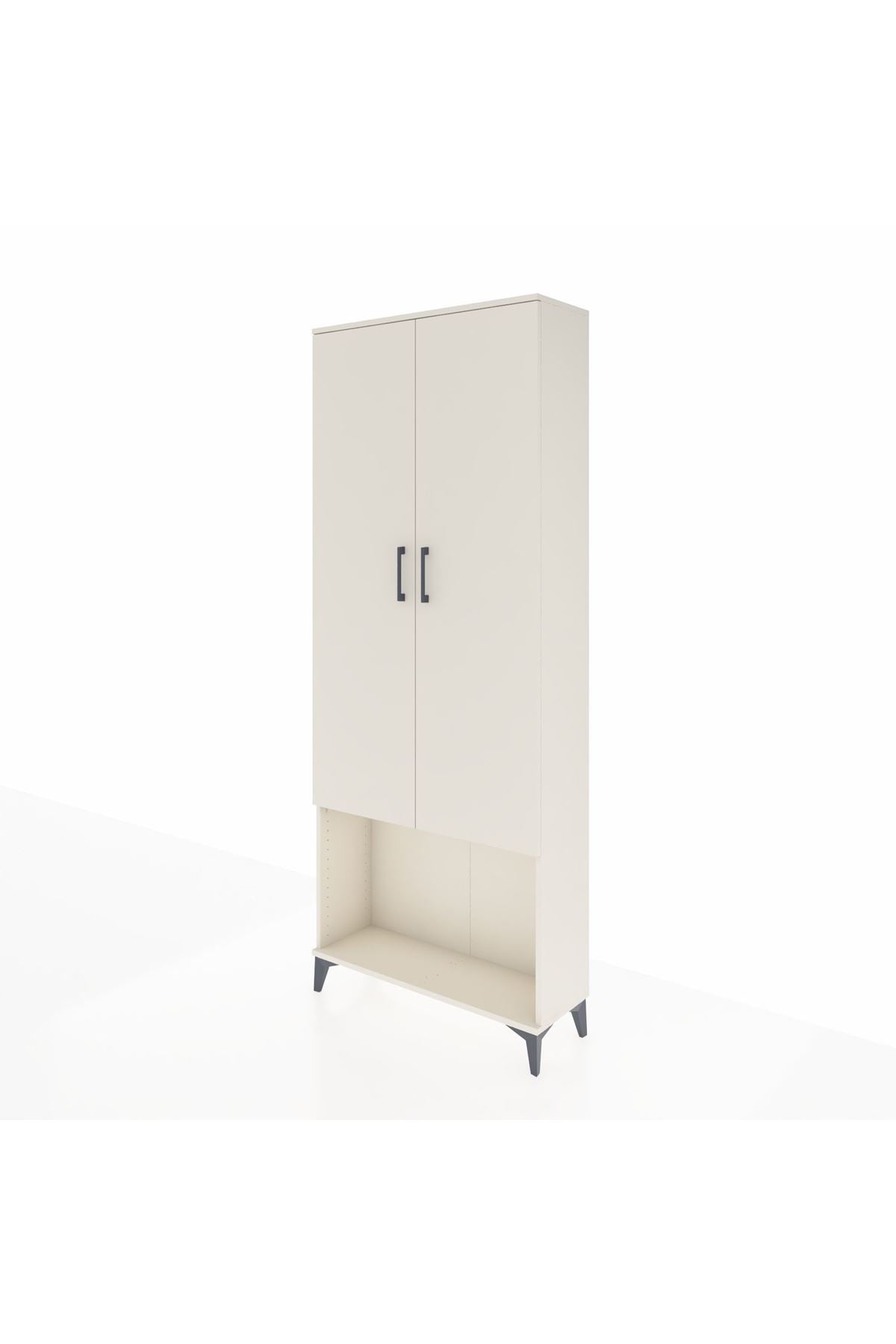 Arges Dolap 4 Raflı 2 Kapaklı 88x30x221 Aytaşı-Aytaşı