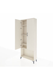 Arges Dolap 4 Raflı 2 Kapaklı 88x30x221 Aytaşı-Aytaşı