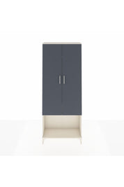 Arges Dolap 4 Raflı 2 Kapaklı 88x30x221 Aytaşı-Antrasit