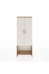 Arges Dolap 4 Raflı 2 Kapaklı 88x30x221