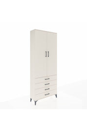 Arges Dolap 2 Raflı 4 Çekmeceli Tek Askılı 88x30x221 Aytaşı-Aytaşı