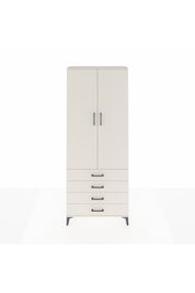 Arges Dolap 2 Raflı 4 Çekmeceli Tek Askılı 88x30x221 Aytaşı-Aytaşı