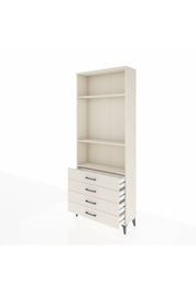 Arges Dolap 3 Raflı 4 Çekmeceli 88x30x221 Aytaşı-Aytaşı