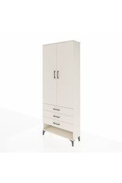 Arges Dolap 2 Raflı 3 Çekmeceli Tek Askılı 88x30x221 Aytaşı-Aytaşı