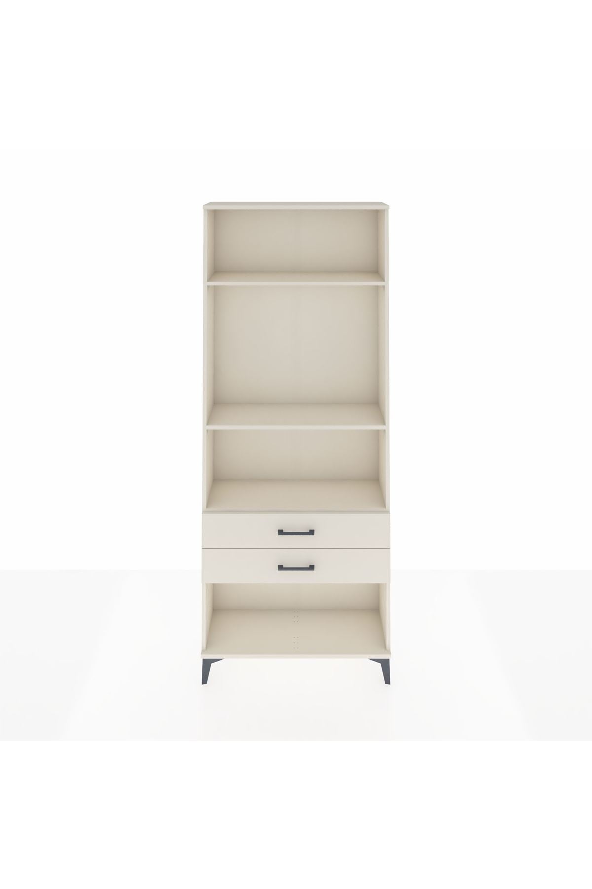 Arges Dolap 3 Raflı 2 Çekmeceli 88x30x221 Aytaşı-Aytaşı