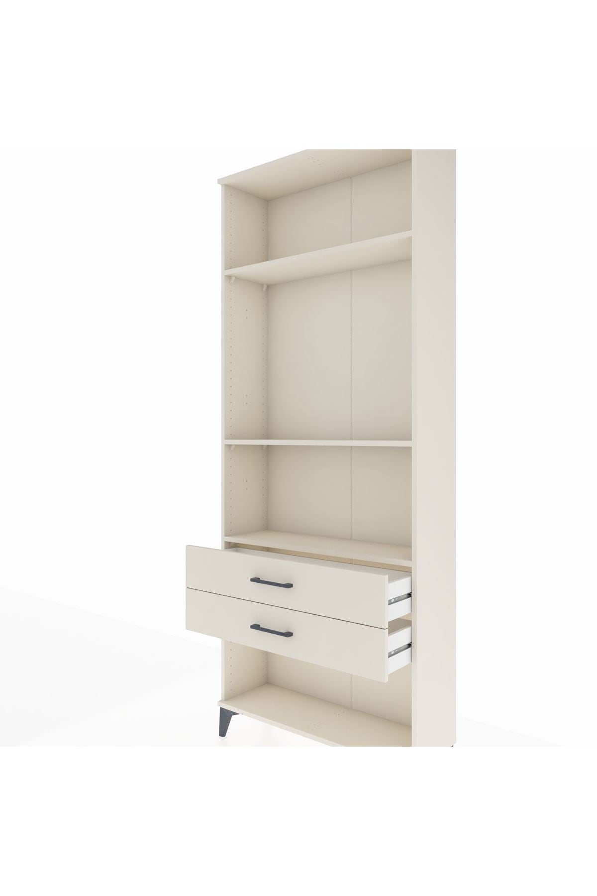 Arges Dolap 3 Raflı 2 Çekmeceli 88x30x221 Aytaşı-Aytaşı