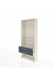 Arges Dolap 3 Raflı 2 Çekmeceli 88x30x221 Aytaşı-Antrasit