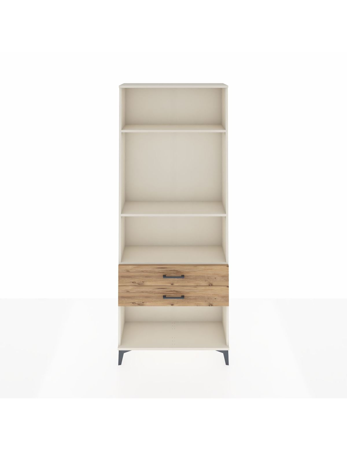 Arges Dolap 3 Raflı 2 Çekmeceli 88x30x221 Aytaşı-Çam