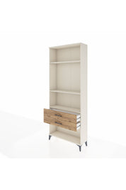 Arges Dolap 3 Raflı 2 Çekmeceli 88x30x221 Aytaşı-Çam