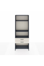 Arges Dolap 3 Raflı 2 Çekmeceli 88x30x221 Antrasit-Aytaşı