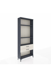 Arges Dolap 3 Raflı 2 Çekmeceli 88x30x221 Antrasit-Aytaşı