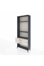 Arges Dolap 3 Raflı 2 Çekmeceli 88x30x221 Antrasit-Aytaşı