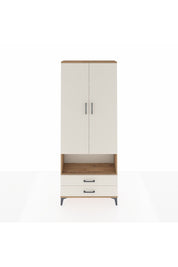 Arges Dolap 4 Raflı 2 Çekmeceli 2 Kapaklı 88x30x221 Çam-Aytaşı
