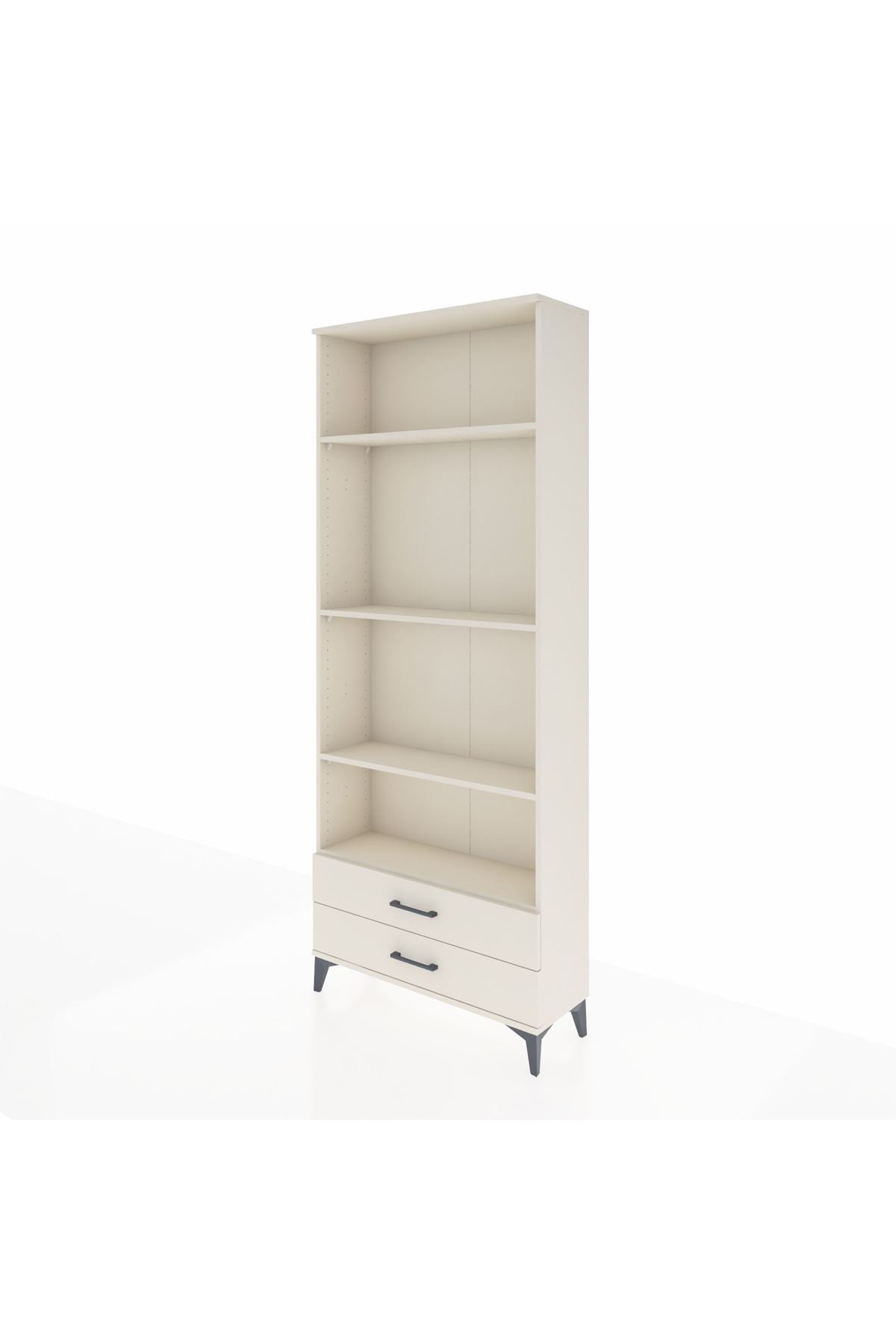 Arges Dolap 4 Raflı 2 Çekmeceli 88x30x221 Aytaşı-Aytaşı