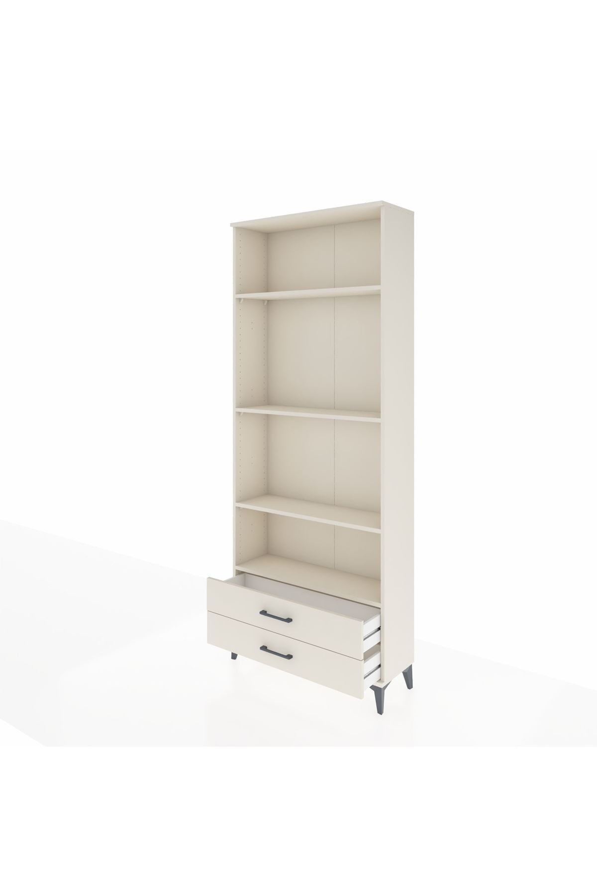 Arges Dolap 4 Raflı 2 Çekmeceli 88x30x221 Aytaşı-Aytaşı