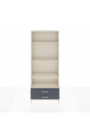 Arges Dolap 4 Raflı 2 Çekmeceli 88x30x221 Aytaşı-Antrasit