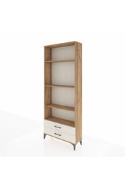 Arges Dolap 4 Raflı 2 Çekmeceli 88x30x221 Çam-Aytaşı