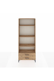 Arges Dolap 4 Raflı 2 Çekmeceli 88x30x221 Çam-Çam