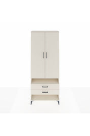 Arges Dolap 3 Raflı 2 Çekmeceli Tek Askılı 88x30x221 Aytaşı-Aytaşı