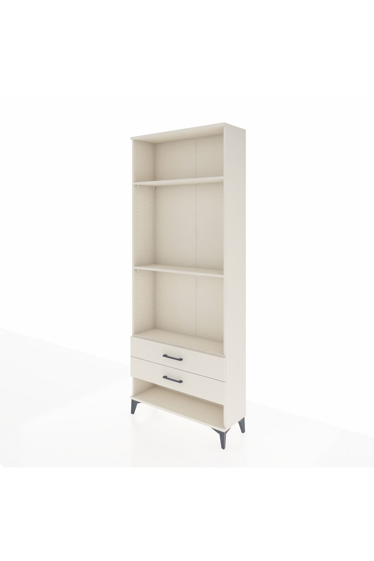 Arges Dolap 3 Raflı 2 Çekmeceli 88x30x221 Aytaşı-Aytaşı