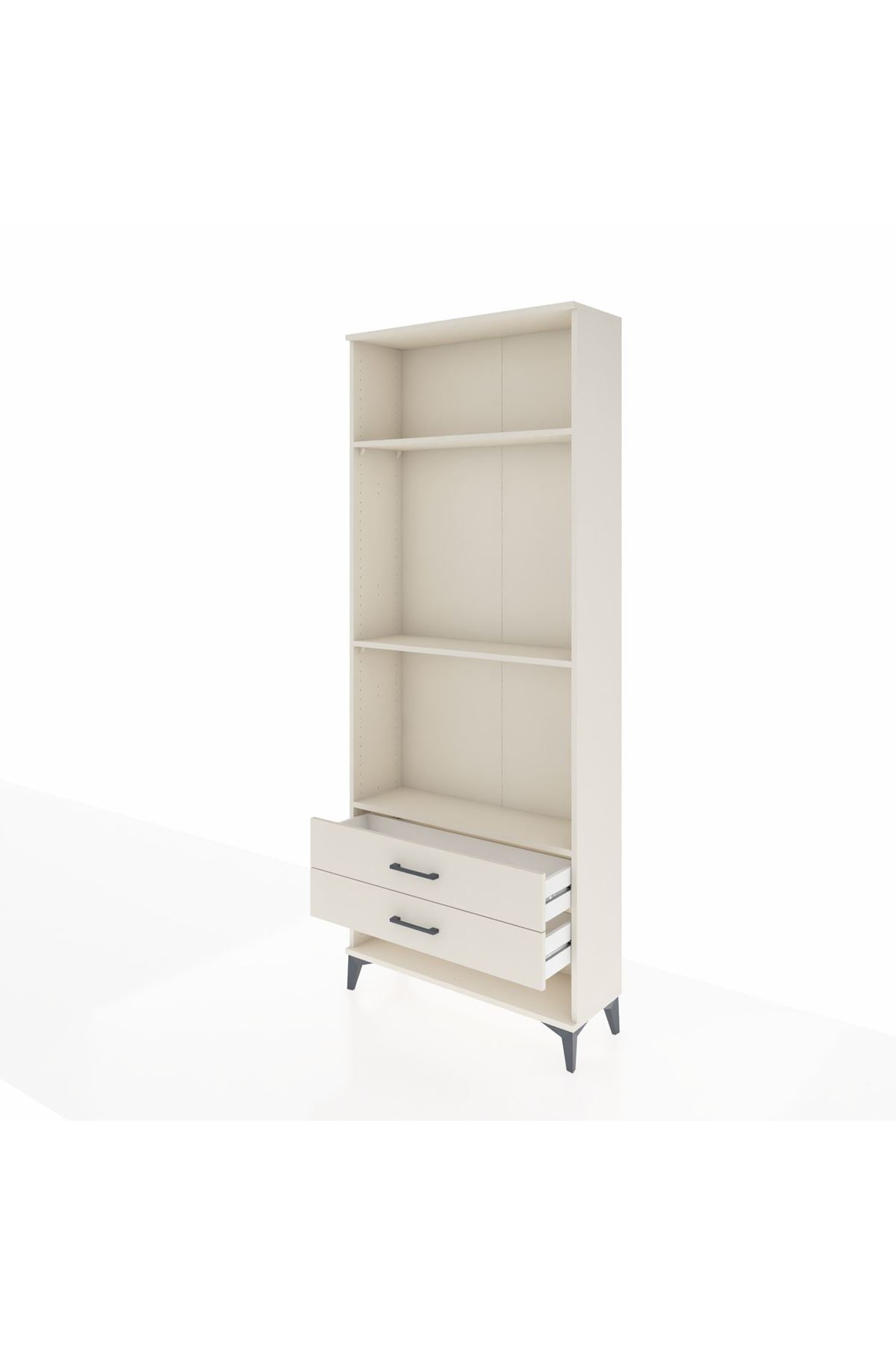 Arges Dolap 3 Raflı 2 Çekmeceli 88x30x221 Aytaşı-Aytaşı