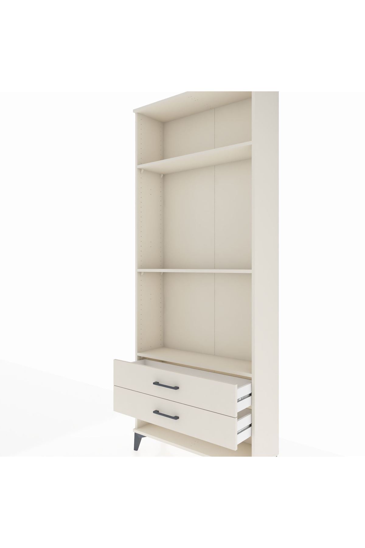 Arges Dolap 3 Raflı 2 Çekmeceli 88x30x221 Aytaşı-Aytaşı