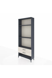 Arges Dolap 3 Raflı 2 Çekmeceli 88x30x221 Antrasit-Aytaşı