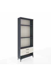 Arges Dolap 3 Raflı 2 Çekmeceli 88x30x221 Antrasit-Aytaşı