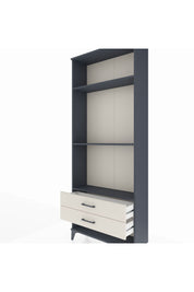 Arges Dolap 3 Raflı 2 Çekmeceli 88x30x221 Antrasit-Aytaşı