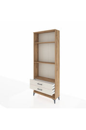 Arges Dolap 3 Raflı 2 Çekmeceli 88x30x221 Çam-Aytaşı