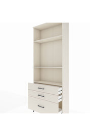 Arges Dolap 3 Raflı 3 Çekmeceli 88x30x221 Aytaşı-Aytaşı