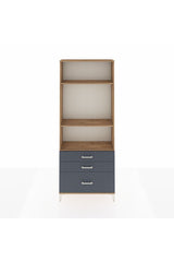 Arges Dolap 3 Raflı 3 Çekmeceli 88x30x221