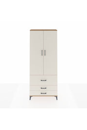 Arges Dolap 2 Raflı 3 Çekmeceli Tek Askılı 88x30x221 Çam-Aytaşı