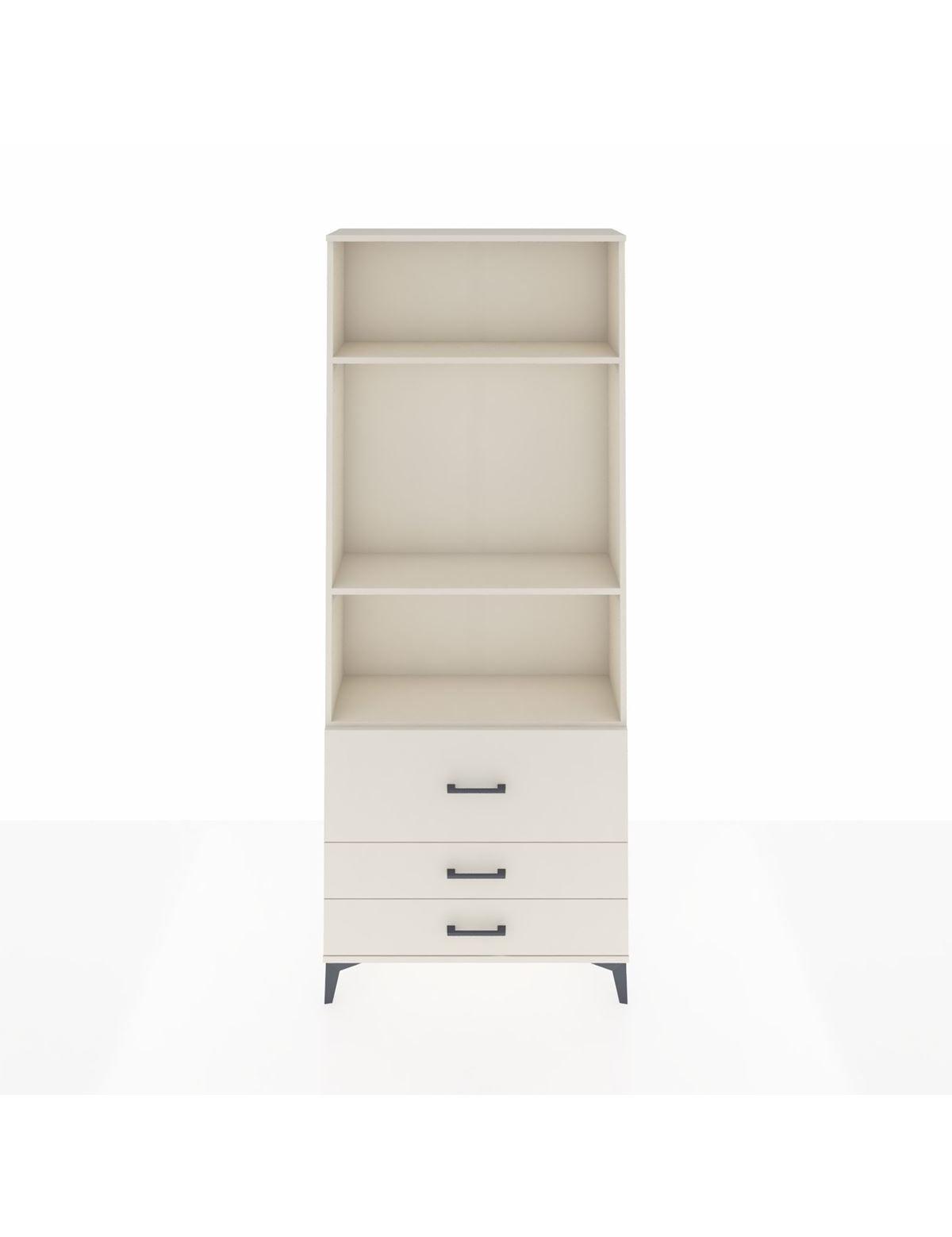 Arges Dolap 3 Raflı 3 Çekmeceli 88x30x221 Aytaşı-Aytaşı