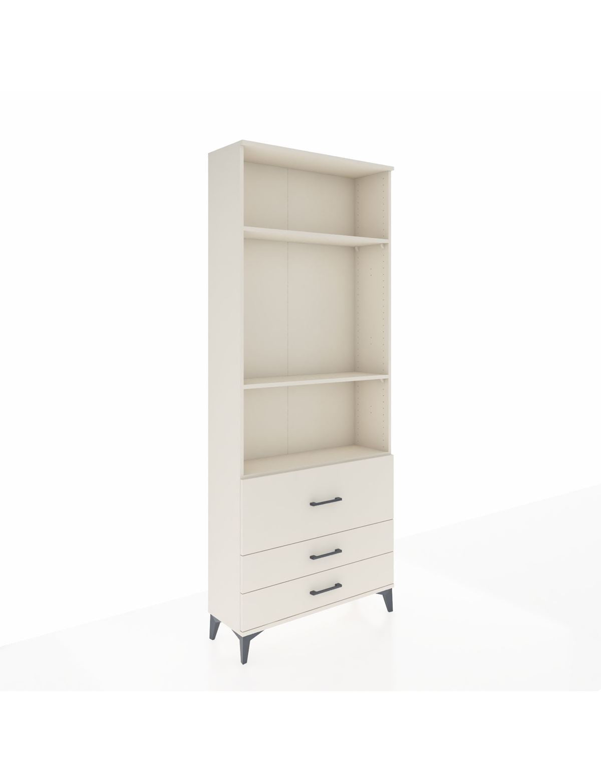 Arges Dolap 3 Raflı 3 Çekmeceli 88x30x221 Aytaşı-Aytaşı