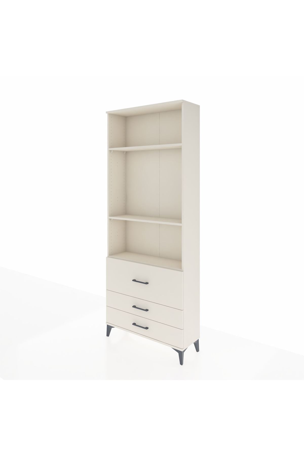 Arges Dolap 3 Raflı 3 Çekmeceli 88x30x221 Aytaşı-Aytaşı