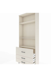 Arges Dolap 3 Raflı 3 Çekmeceli 88x30x221 Aytaşı-Aytaşı